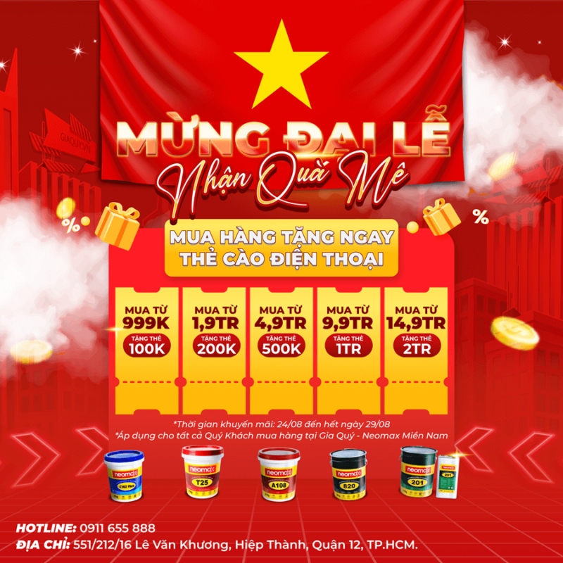 🎉🎈 SALE TƯNG BỪNG - MỪNG ĐẠI LỄ QUỐC KHÁNH 2/9 🎈🎉